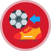 Football boots Vector Icon Design