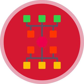 Algorithm Vector Icon Design