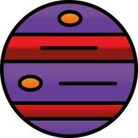 Planets Vector Icon Design