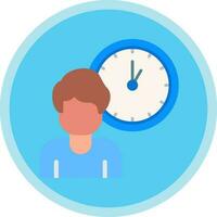 Working hours Vector Icon Design