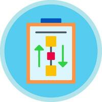 Workflow Vector Icon Design