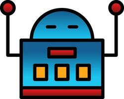 Robot Vector Icon Design