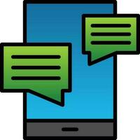 Conversation Vector Icon Design