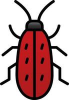 diseño de icono de vector de insecto