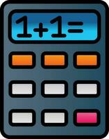 Calculation Vector Icon Design