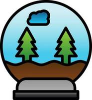 Snowball Vector Icon Design