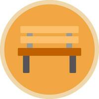 Bench Vector Icon Design