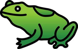 Frog Vector Icon Design