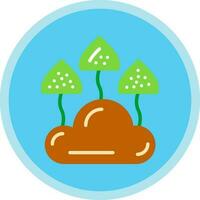 Fungus Vector Icon Design