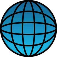 World globe Vector Icon Design