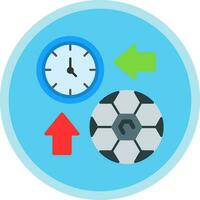 diseño de icono de vector de tiempo