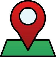 Map pointer Vector Icon Design