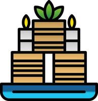 Khanom chin Vector Icon Design
