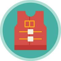 Life jacket Vector Icon Design