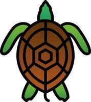 diseño de icono de vector de tortuga