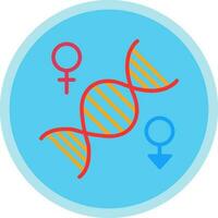 Chromosome Vector Icon Design