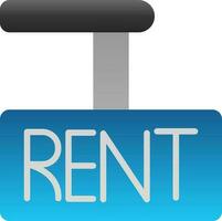 Rent Vector Icon Design