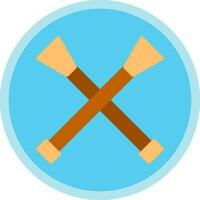 Paddle Vector Icon Design