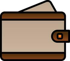 Wallet Vector Icon Design