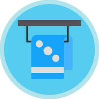 Towel Vector Icon Design
