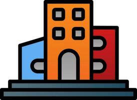 diseño de icono de vector de edificio