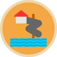 Water park Vector Icon Design