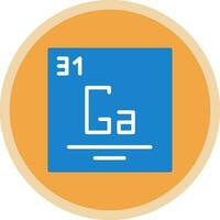 Gallium Vector Icon Design