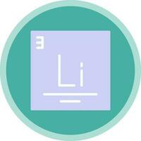 Lithium Vector Icon Design