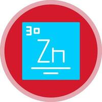 zinc vector icono diseño