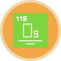Oganesson Vector Icon Design