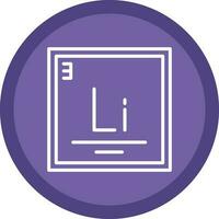 Lithium Vector Icon Design