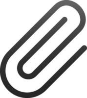 Paperclip Vector Icon Design