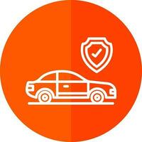 Car insurance Vector Icon Design