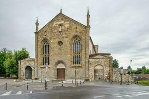 Former monastery of Sant'Agostino in Bergamo Italy photo