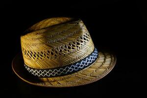 real Paja verano sombrero foto