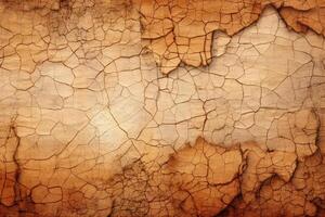 Illustration, texture, crackling parchment. photo