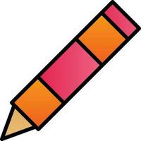 Crayon Vector Icon Design