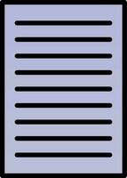 Paper Vector Icon Design
