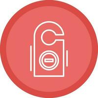 Do not disturb Vector Icon Design