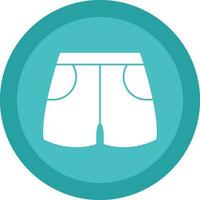 Swim shorts Vector Icon Design