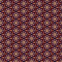 Garden Nature Seamless Pattern Floral Background Damask Aboriginal Wedding Ornament Art photo