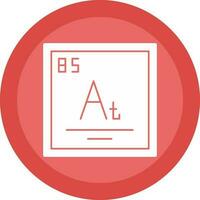 Astatine Vector Icon Design