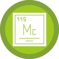 Moscovium Vector Icon Design