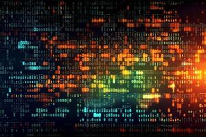 Programming language background. photo