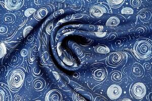 Swirls of lunar dust in varying shades of silver and opalescent white intertwine with celestial constellations. photo