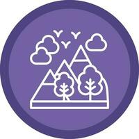 Alps Vector Icon Design