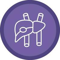 Liver Vector Icon Design