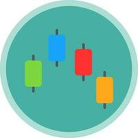 Bullish engulfing Vector Icon Design