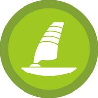 Windsurf Vector Icon Design