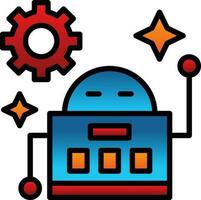 Robot Vector Icon Design